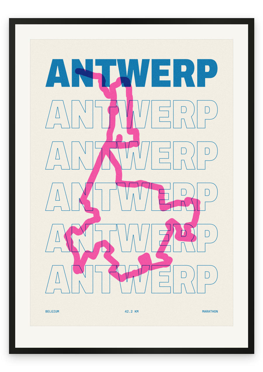 Antwerp Marathon — Pink, riso